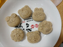 COOKSS寶寶輔食蒸糕模具嬰兒食品級硅膠盒貓爪耐高溫烘焙可蒸煮磨具黃 曬單實拍圖