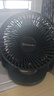賽億風寶蓄電款電風扇小風扇小臺扇風扇小型迷你USB便攜小風扇學生宿舍床頭辦公室桌面電風扇2000毫安 曬單實拍圖