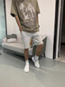 回力男鞋2025新款網(wǎng)面透氣鞋子男時(shí)尚休閑飛織鞋男 白霧藍(lán)黃色  42  曬單實(shí)拍圖