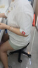 查爾斯桃心【王楚然同款】短袖t恤男女重磅創(chuàng)意卡通涂鴉純棉情侶圓領(lǐng)體恤  L 曬單實拍圖