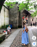 棉致法式藍(lán)色無袖背心連衣裙女夏季2025新款海邊高級感度假風(fēng)長裙子 248藍(lán)色【高品質(zhì)33.5】 XL 115-130斤 曬單實拍圖