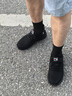 啄木鳥夏季輕薄透氣男鞋網(wǎng)鞋男士防臭網(wǎng)面鞋青年運動休閑鞋防滑飛織鞋男 PP-17黑色 39 (標(biāo)準(zhǔn)尺碼) 曬單實拍圖