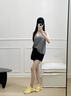 人本德訓(xùn)鞋女款夏季新款百搭小白鞋女網(wǎng)面透氣運(yùn)動鞋軟底阿甘休閑鞋子 黃色 37 曬單實拍圖