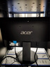 宏碁（acer） K202HQL 19.5英寸1600*900分辨率可壁掛鋼琴烤漆寬屏液晶辦公顯示器 E200Q升級(jí)款 HDMI+VGA（內(nèi)置電源） 曬單實(shí)拍圖