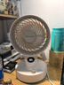 賽億風寶usb桌面風扇可充電小風扇空氣循環(huán)扇家用搖頭便攜臺式小型香薰驅蚊夜燈戶外露營電風扇8000mA 曬單實拍圖