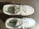 安踏輕松板鞋男鞋冬季透氣厚底小白鞋純白色休閑鞋輕便運動(dòng)鞋子男 【輕程】象牙白-3 42.5 曬單實(shí)拍圖