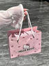 正港（ZGO）hello kitty手鏈女生純銀S925三麗鷗精致手鐲畢業(yè)禮物送閨蜜女友 6106凱蒂貓-桃花【凱蒂貓禮盒】 曬單實(shí)拍圖