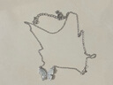伊燦藍(lán)色水晶蝴蝶項(xiàng)鏈女輕奢小眾設(shè)計(jì)感鎖骨鏈2025年新款爆款高級(jí)頸鏈 藍(lán)色水晶蝴蝶項(xiàng)鏈 曬單實(shí)拍圖