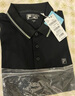 FILA 領(lǐng)航POLO|斐樂(lè)官方男裝針織POLO2025夏季新款時(shí)尚休閑涼感短袖 正黑色-BK 3XL 190/108A/XXXL 曬單實(shí)拍圖