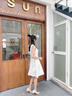 Ehangy高檔仙女風(fēng)高跟鞋女2025新款細(xì)跟綢緞氣質(zhì)新娘婚鞋七夕禮物送女友 杏色菲拉[細(xì)跟] 8cm 35 曬單實(shí)拍圖