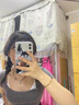 繪詩慧內(nèi)衣女夏季薄款2025年新款美背背心文胸一體外穿無鋼圈吊帶細肩帶 交叉露背吊帶 【白色】 均碼 曬單實拍圖