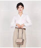 蔻馳（COACH）【品牌直供】KLARE女士小號(hào)印花風(fēng)琴包單肩斜挎包PVC配皮 曬單實(shí)拍圖