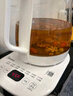 美的（Midea）養(yǎng)生壺 1.5L全自動煮茶壺 24h預約燒水壺 12小時智能恒溫 11檔控溫電熱水壺 花茶壺煮茶器YS15P202 曬單實拍圖