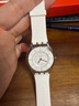 斯沃琪（Swatch）瑞士手表 蟬翼白2.0超薄畢業(yè)禮物男女時(shí)尚石英表 SS08K102-S14 曬單實(shí)拍圖