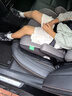 怡戈（Ekobebe）兒童安全座椅增高墊3-12歲大童車載汽車便攜式坐墊簡(jiǎn)易008X耀石灰 曬單實(shí)拍圖