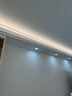 歐司朗（OSRAM）led筒燈嵌入式深杯客廳過道燈具吊頂防眩筒燈4W4000K暖白開孔75mm 曬單實(shí)拍圖