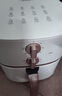 美的（Midea）空氣炸鍋易用旋鈕 家用實(shí)用大容量5.3L 不用翻面 蒸汽嫩烤 輕音烘炸 金屬內(nèi)腔無(wú)異味  MF-KZE535J5 曬單實(shí)拍圖