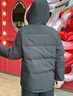 波司登（BOSIDENG）25年新款羽絨服90絨女短款連帽保暖防風(fēng)寬松厚外套B250245112XS 黑色|8056-經(jīng)典極簡(jiǎn)風(fēng) S 160/84A 體重約110-125斤 曬單實(shí)拍圖