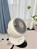 夏普（SHARP)日本臺式空氣循環(huán)扇桌面電風(fēng)扇家用音靜小型電扇宿舍辦公室搖頭扇 機械旋鈕款-渦輪循環(huán)扇 曬單實(shí)拍圖