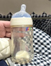 bebebus鉆光奶瓶0-6個(gè)月ppsu新生兒寬口偏心仿母乳防脹氣防嗆寶寶奶瓶 奶瓶 300ml (3-6月寶寶) 曬單實(shí)拍圖