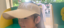 櫻蘇魚防曬帽女遮陽帽子夏季大帽檐空頂太陽帽戶外騎車沙灘發(fā)箍透氣涼帽 sport-卡其色 曬單實(shí)拍圖