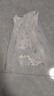 童泰（TONGTAI）女寶寶裙子夏季嬰兒連衣裙兒童衣服女童外出可愛蓬蓬裙黃色90cm 曬單實(shí)拍圖