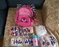 新秀麗（Samsonite）女孩書包25年上新1-2年級(jí)小學(xué)生雙肩包兒童背包牽引繩游學(xué)包TU7 曬單實(shí)拍圖