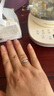 愛(ài)朵鉆 pt999鉑金光面戒指簡(jiǎn)約pt950白金情侶對戒男女款婚戒 PT950【8號單只】重3.6-3.8克 曬單實(shí)拍圖
