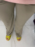 蕉內(nèi)【趙露思同款】涼皮305Cool女士休閑褲涼感防曬透氣顯瘦闊腿褲 【趙露思同款】平原灰（常規(guī)版） M 曬單實拍圖