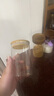 格娜斯密封罐玻璃瓶食品級(jí)茶葉咖啡豆粉儲(chǔ)存罐陳皮五谷雜糧收納罐500ml 曬單實(shí)拍圖