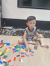 語(yǔ)森憶多米諾骨牌機(jī)關(guān)幼兒園6-12歲國(guó)家標(biāo)準(zhǔn)兒童益智積木制成人比賽專用 600片+加量機(jī)關(guān)+碼+袋+圖 曬單實(shí)拍圖