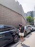 紅蜻蜓棉麻休閑短褲女夏季2025年夏季新款高腰寬松a字五分中褲女 米杏色 L 曬單實拍圖