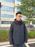 波司登2025年新款沖鋒衣鵝絨羽絨服男短款三合一防風(fēng)防水外套B250331323 黑藏青|5295 M 175/96A 體重約130-140斤 曬單實(shí)拍圖