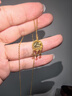 曼卡龍黃金項鏈星動捕夢網(wǎng)足金項鏈爆閃星星計價生日禮物送女友 星動捕夢網(wǎng) 4.33g 曬單實拍圖