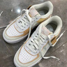 耐克NIKE板鞋女空軍一號(hào) AIR FORCE 1運(yùn)動(dòng)鞋CK3172-002白37.5 曬單實(shí)拍圖
