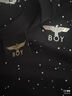 BOY LONDON【滿天星】春夏男女同款短袖漸變燙鉆印花時尚T恤N01107 黑色 M 曬單實拍圖