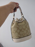 蔻馳（COACH）女包Dempsey水桶包單肩手提包C5121【品牌授權(quán)】送女友老婆禮物 曬單實(shí)拍圖