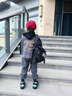 木木屋童裝男童秋季套裝2025新款兒童運動(dòng)服春秋季中大童衣服男孩秋裝潮馬甲兩件套130 尺碼7~8歲【120-130cm】 曬單實(shí)拍圖
