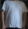 京東京造【液氨抗皺】男士短袖t恤衫純棉白t恤蘇超定制 白色3XL 曬單實(shí)拍圖