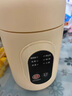 瓷語(yǔ)本色電熱燜燒杯飯盒可插電燜粥燕窩銀耳羹寬口大容量煮粥神器上班便攜 淺黃色-電熱燜燒杯 800ml 曬單實(shí)拍圖