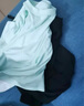 安踏兒童【套裝】兩件套夏季短袖+短褲運動男透氣中大童速干t恤 【褲子+T恤】冰涼藍(lán)/基礎(chǔ)黑-2 150 cm 曬單實拍圖