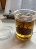富光玻璃杯茶杯男女辦公帶把花茶杯茶水分離過(guò)濾泡茶杯子家用水杯 透明色-玻璃把手+自帶內膽400ml 曬單實(shí)拍圖