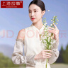 上海故事真絲防曬袖套女士春夏季100%桑蠶絲國風(fēng)蕾絲冰袖防紫外線 灰色 曬單實(shí)拍圖