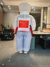 奢依君（SHEYIJUN）太空服宇航服 新款充氣式宇航員服裝兒童太空3到6歲小孩搞笑衣服 充氣式太空服(炫彩面罩) 120 身高110-120 曬單實(shí)拍圖