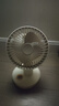 賽億風(fēng)寶充電定時USB小風(fēng)扇空氣循環(huán)風(fēng)扇臺掛電風(fēng)扇戶外便攜輕音換氣搖頭扇床頭辦公室桌面扇4000毫安 曬單實拍圖