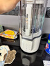 摩飛電器（Morphyrichards）破壁機(jī) 家用1.5L多功能柔音豆?jié){機(jī)加熱全自動(dòng)榨汁機(jī)攪拌機(jī) 3-4人預(yù)約保溫隔音降噪輔食機(jī)MR8201白 曬單實(shí)拍圖