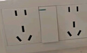 國(guó)際電工 明裝插座面板 多孔墻壁電源扦座外裝明線盒超薄二三插廚房插排 明裝三開十五孔插座【分別斷電】 曬單實(shí)拍圖