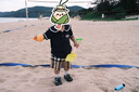 Teenie Weenie Kids小熊童裝25年夏季新款男寶寶海軍水手領(lǐng)短袖T恤打底衫 藏青色 100 cm 曬單實(shí)拍圖