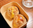 SHUANG YU一次性餐盒750ml*20套食品級野餐盒牛皮紙飯盒水果外賣打包盒帶蓋 曬單實拍圖