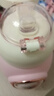 元氣貝比（YUANQIBEIBI）兒童水杯小學(xué)生吸管直飲水壺大容量耐高溫幼兒園男女學(xué)生水杯粉色 曬單實拍圖